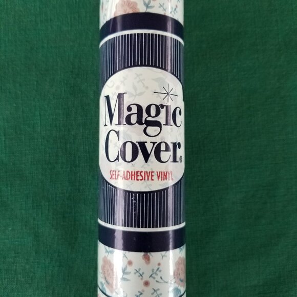 Roll of Vintage Magic Cover Self Adhesive Vinyl - Picture 1 of 7